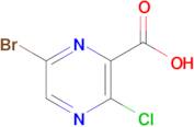 6-Bromo-3-chloropyrazine-2-carboxylic acid