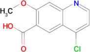 4-Chloro-7-methoxyquinoline-6-carboxylic acid
