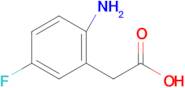 2-(2-Amino-5-fluorophenyl)acetic acid