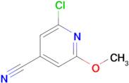 2-Chloro-6-methoxyisonicotinonitrile