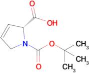 (R)-1-(tert-Butoxycarbonyl)-2,5-dihydro-1H-pyrrole-2-carboxylic acid