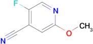 5-Fluoro-2-methoxyisonicotinonitrile