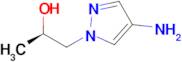 (R)-1-(4-Amino-1H-pyrazol-1-yl)propan-2-ol