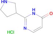 2-(Pyrrolidin-3-yl)pyrimidin-4(3H)-one hydrochloride