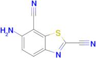 6-Aminobenzo[d]thiazole-2,7-dicarbonitrile