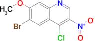 6-Bromo-4-chloro-7-methoxy-3-nitroquinoline