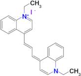 1-Ethyl-4-((1E,3Z)-3-(1-ethylquinolin-4(1H)-ylidene)prop-1-en-1-yl)quinolin-1-ium iodide