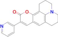 10-(Pyridin-3-yl)-2,3,6,7-tetrahydro-1H-pyrano[2,3-f]pyrido[3,2,1-ij]quinolin-11(5H)-one