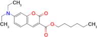 Hexyl 7-(diethylamino)-2-oxo-2H-chromene-3-carboxylate