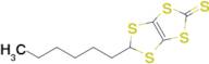 5-Hexyl-[1,3]dithiolo[4,5-d][1,3]dithiole-2-thione