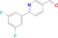 6-(3,5-Difluorophenyl)nicotinaldehyde