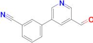 3-(5-Formylpyridin-3-yl)benzonitrile