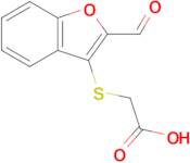 2-((2-Formylbenzofuran-3-yl)thio)acetic acid