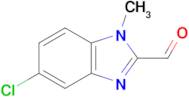 5-Chloro-1-methyl-1H-benzo[d]imidazole-2-carbaldehyde
