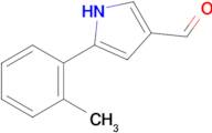 5-(O-tolyl)-1H-pyrrole-3-carbaldehyde