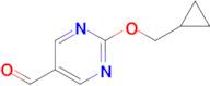 2-(Cyclopropylmethoxy)pyrimidine-5-carbaldehyde