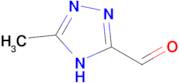 5-methyl-4H-1,2,4-triazole-3-carbaldehyde