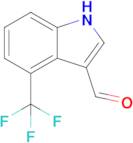 4-(Trifluoromethyl)-1H-indole-3-carbaldehyde