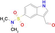 3-Formyl-N,N-dimethyl-1H-indole-5-sulfonamide