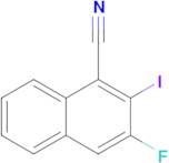 3-Fluoro-2-iodo-1-naphthonitrile