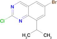 6-Bromo-2-chloro-8-isopropylquinazoline