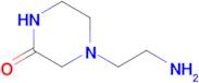 4-(2-Aminoethyl)piperazin-2-one