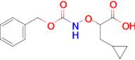 2-((((Benzyloxy)carbonyl)amino)oxy)-3-cyclopropylpropanoic acid