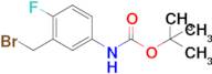 tert-Butyl (3-(bromomethyl)-4-fluorophenyl)carbamate