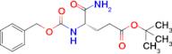 (S)-tert-Butyl 5-amino-4-(((benzyloxy)carbonyl)amino)-5-oxopentanoate