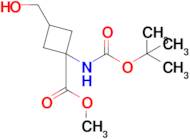 Methyl 1-((tert-butoxycarbonyl)amino)-3-(hydroxymethyl)cyclobutanecarboxylate