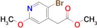 Methyl 2-(5-bromo-2-methoxypyridin-4-yl)acetate