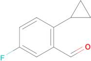 2-Cyclopropyl-5-fluorobenzaldehyde