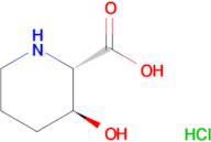 (2S,3S)-3-Hydroxypiperidine-2-carboxylic acid hydrochloride