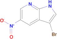 3-Bromo-5-nitro-1H-pyrrolo[2,3-b]pyridine