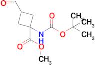 Methyl 1-((tert-butoxycarbonyl)amino)-3-formylcyclobutanecarboxylate