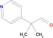 2-Methyl-2-(pyridin-4-yl)propanal