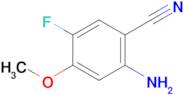 2-Amino-5-fluoro-4-methoxybenzonitrile