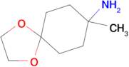 8-Methyl-1,4-dioxaspiro[4.5]decan-8-amine