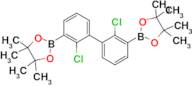 2,2'-(2,2'-Dichloro-[1,1'-biphenyl]-3,3'-diyl)bis(4,4,5,5-tetramethyl-1,3,2-dioxaborolane)