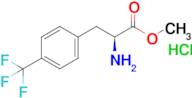 (S)-Methyl 2-amino-3-(4-(trifluoromethyl)phenyl)propanoate hydrochloride