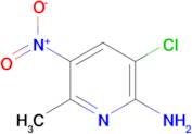 3-Chloro-6-methyl-5-nitropyridin-2-amine