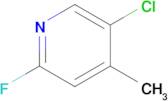 5-Chloro-2-fluoro-4-methylpyridine