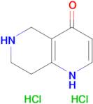 1,4,5,6,7,8-hexahydro-1,6-naphthyridin-4-one dihydrochloride