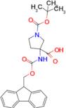 3-((((9H-Fluoren-9-yl)methoxy)carbonyl)amino)-1-(tert-butoxycarbonyl)pyrrolidine-3-carboxylic acid