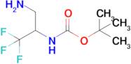 tert-Butyl (3-amino-1,1,1-trifluoropropan-2-yl)carbamate