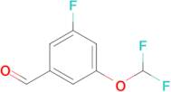 3-(Difluoromethoxy)-5-fluorobenzaldehyde