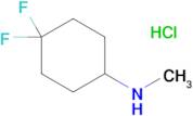 4,4-Difluoro-N-methylcyclohexanamine hydrochloride