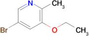 5-Bromo-3-ethoxy-2-methylpyridine