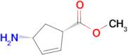 Methyl (1S,4R)-4-aminocyclopent-2-ene-1-carboxylate