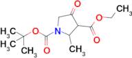 1-tert-Butyl 3-ethyl 2-methyl-4-oxopyrrolidine-1,3-dicarboxylate